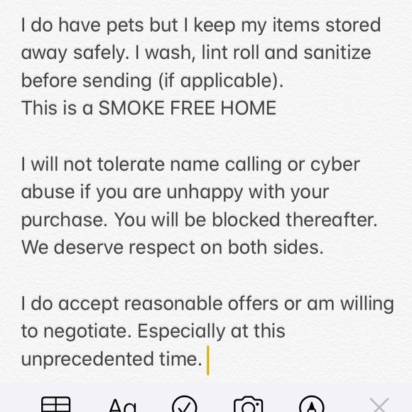 ‼️CLOSET RULES ‼️ - Picture 3 of 3